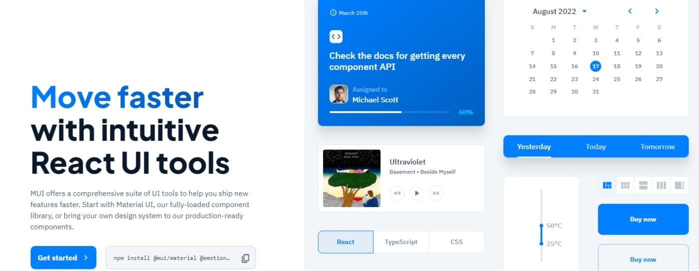 Las 10 Mejores Bibliotecas de Componentes UI para React en 2024
